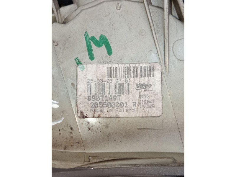 Recambio de piloto trasero derecho para renault laguna iii (bt0/1) 2.0 16v (bt05, bt0f, bt0w) referencia OEM IAM 89071497 265500