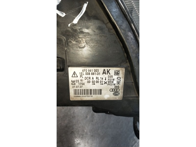 Recambio de faro izquierdo para audi a6 c6 (4f2) 3.0 tdi quattro referencia OEM IAM 4F0941003 1EL00888131 
