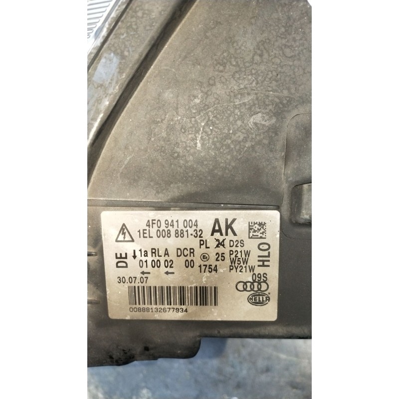 Recambio de faro derecho para audi a6 c6 (4f2) 3.0 tdi quattro referencia OEM IAM 4F0941004 1EL00888132 