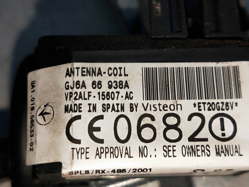 Recambio de conmutador de arranque para mazda rx-8 (se) básico (141kw) referencia OEM IAM GJ6A66938AC  