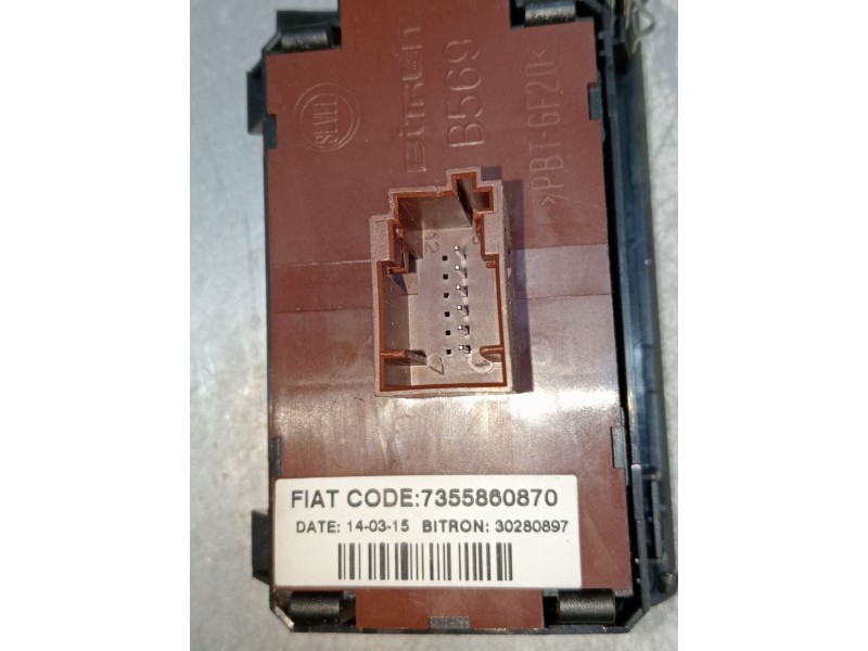 Recambio de mando luces para fiat ducato furgoneta (250_) 130 multijet 2,3 d referencia OEM IAM 7355860870 30280897 