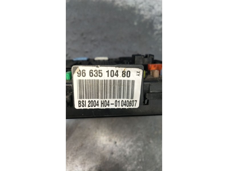 Recambio de caja reles / fusibles para citroën c5 ii break (re_) 1.6 hdi (re9hzc, re9hyb) referencia OEM IAM 9663510480 BSI2004H