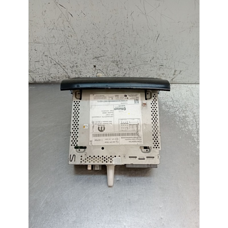 Recambio de sistema audio / radio cd para fiat ducato furgoneta (250_) 130 multijet 2,3 d referencia OEM IAM A2C9356750000023538