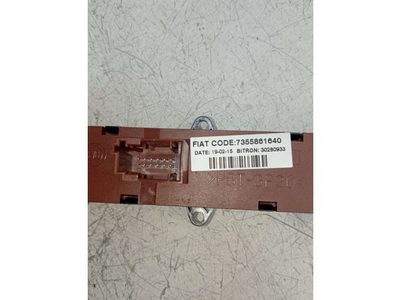 Recambio de mando multifuncion para fiat ducato furgoneta (250_) 130 multijet 2,3 d referencia OEM IAM 7355861640 30280933 