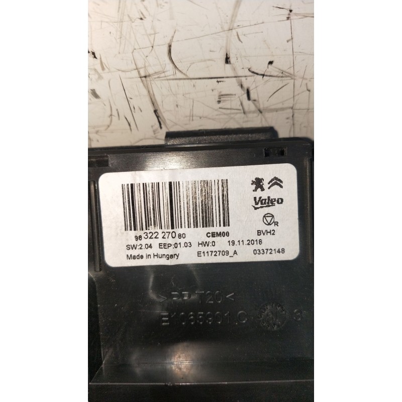 Recambio de modulo electronico para citroën c5 aircross (ac_, aj_, ar_, a4_) 2.0 bluehdi 180 (ajehzr) referencia OEM IAM 9832227