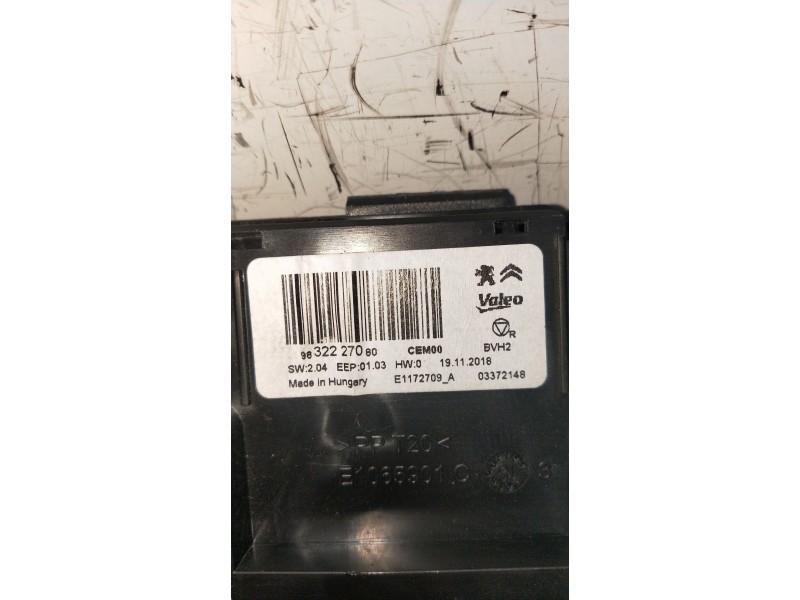 Recambio de modulo electronico para citroën c5 aircross (ac_, aj_, ar_, a4_) 2.0 bluehdi 180 (ajehzr) referencia OEM IAM 9832227