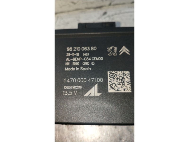 Recambio de modulo electronico para citroën c5 aircross (ac_, aj_, ar_, a4_) 2.0 bluehdi 180 (ajehzr) referencia OEM IAM 9821006