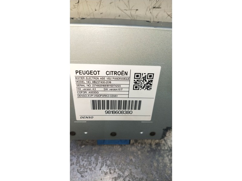 Recambio de modulo electronico para citroën c5 aircross (ac_, aj_, ar_, a4_) 2.0 bluehdi 180 (ajehzr) referencia OEM IAM 9818608