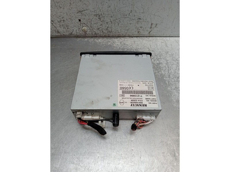 Recambio de sistema navegacion gps para renault laguna iii (bt0/1) 2.0 16v (bt05, bt0f, bt0w) referencia OEM IAM 259150003R 7121