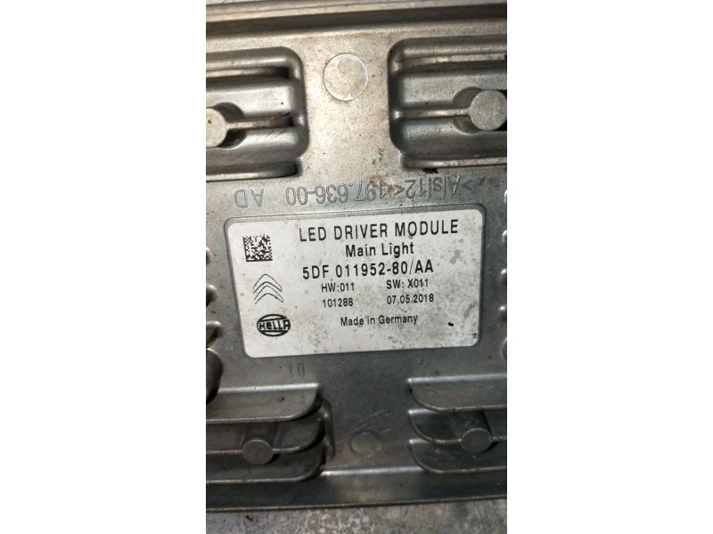 Recambio de centralita faros xenon para citroën c5 aircross (ac_, aj_, ar_, a4_) 2.0 bluehdi 180 (ajehzr) referencia OEM IAM 5DF