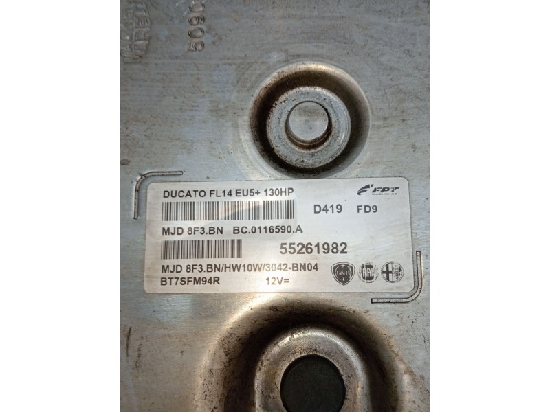 Recambio de centralita motor uce para fiat ducato furgoneta (250_) 130 multijet 2,3 d referencia OEM IAM 55261982 BT7SFM94R 