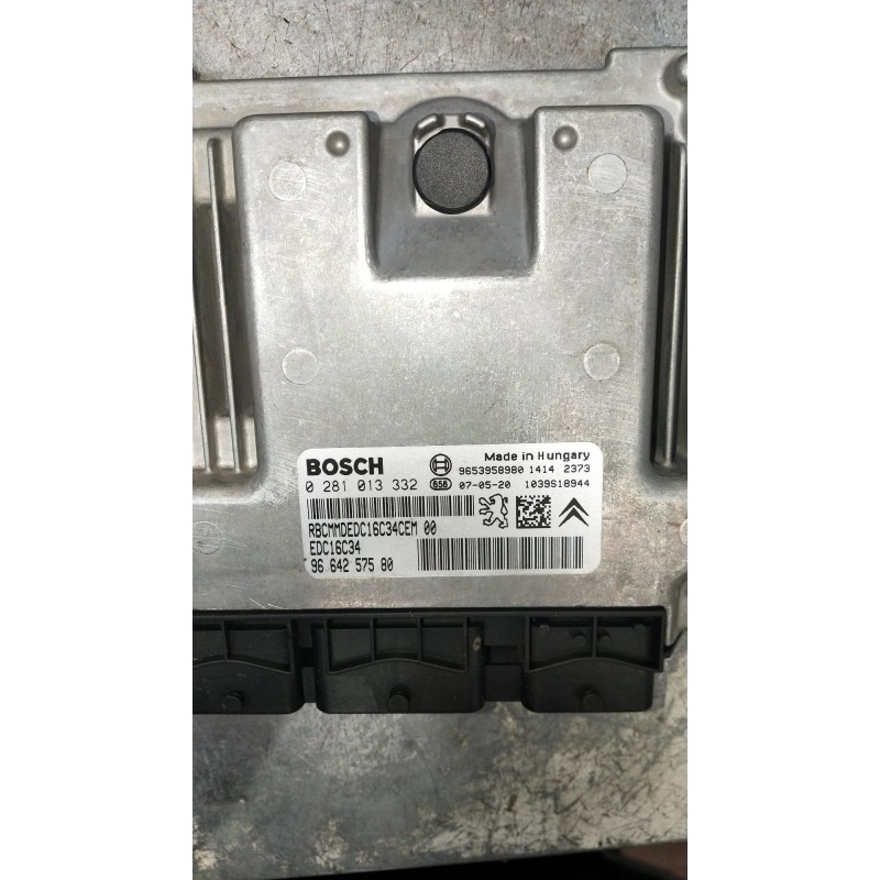 Recambio de centralita motor uce para citroën c5 ii break (re_) 1.6 hdi (re9hzc, re9hyb) referencia OEM IAM 0281013332 966425758