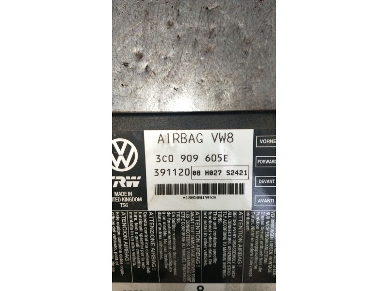 Recambio de kit airbag para seat leon (1p1) 1.6 referencia OEM IAM 3C0909605E  