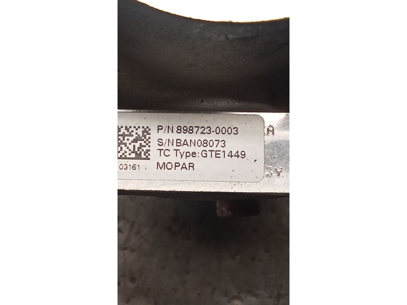 Recambio de turbocompresor para fiat ducato caja cerrada 33 (06.2006 =>) referencia OEM IAM 8987230003 GTE1449 