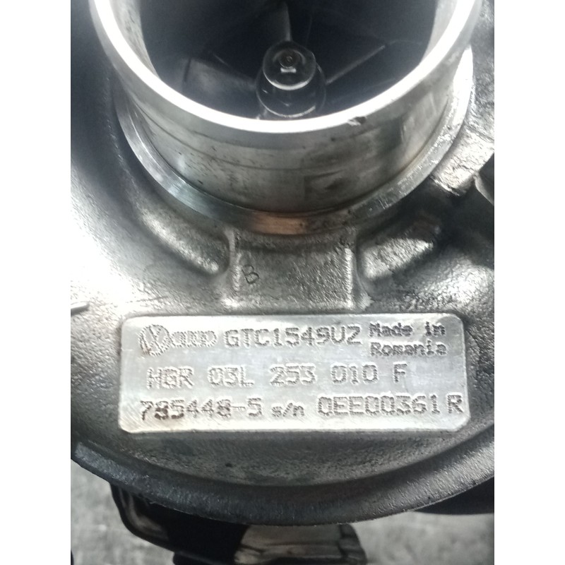 Recambio de turbocompresor para volkswagen passat cc b6 (357) 2.0 tdi referencia OEM IAM HGR03L253010F GTC1549V2 7854485
