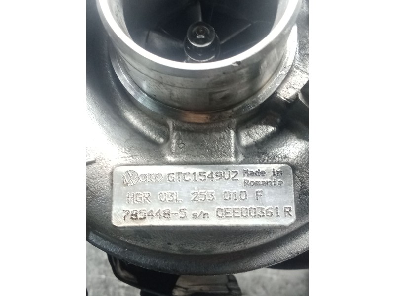 Recambio de turbocompresor para volkswagen passat cc b6 (357) 2.0 tdi referencia OEM IAM HGR03L253010F GTC1549V2 7854485