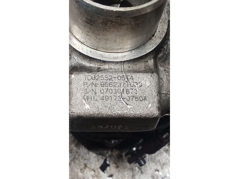Recambio de turbocompresor para peugeot 307 (3a/c) 1.6 hdi referencia OEM IAM 9662371080  