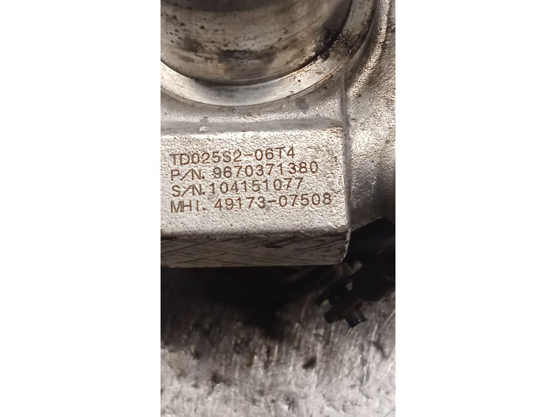 Recambio de turbocompresor para citroën berlingo / berlingo first furgoneta/monovolumen (m_) 1.6 hdi 75 (mb9hw) referencia OEM I