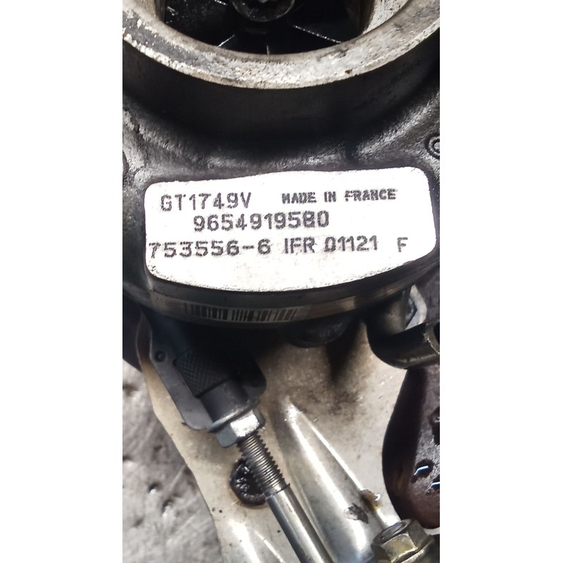 Recambio de turbocompresor para peugeot 407 sw (6e_, 6d_) 2.0 hdi 135 referencia OEM IAM 9654919580 GT1749V 