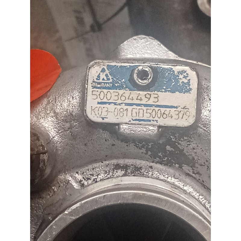 Recambio de turbocompresor para peugeot boxer caja cerr. acristalada (rs2850)(290/330)(´02) 330 c td referencia OEM IAM 50036449