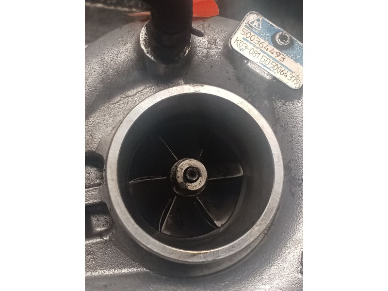 Recambio de turbocompresor para peugeot boxer caja cerr. acristalada (rs2850)(290/330)(´02) 330 c td referencia OEM IAM 50036449