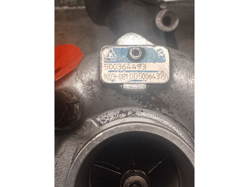 Recambio de turbocompresor para peugeot boxer caja cerr. acristalada (rs2850)(290/330)(´02) 330 c td referencia OEM IAM 50036449