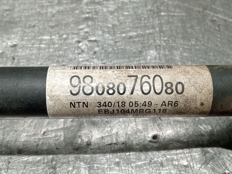 Recambio de transmision delantera derecha para citroën c5 aircross (ac_, aj_, ar_, a4_) 2.0 bluehdi 180 (ajehzr) referencia OEM 