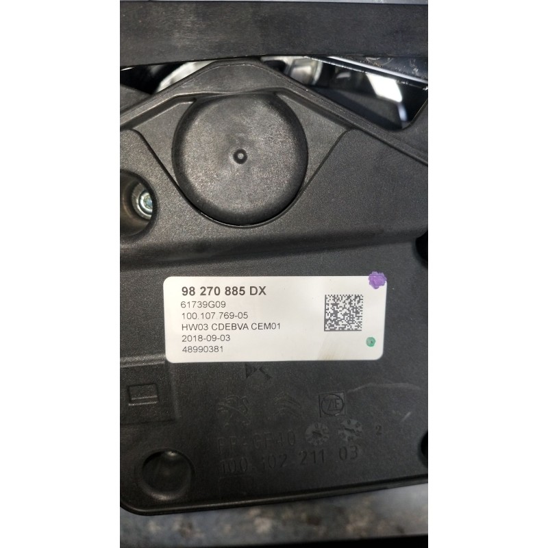 Recambio de palanca cambio para citroën c5 aircross (ac_, aj_, ar_, a4_) 2.0 bluehdi 180 (ajehzr) referencia OEM IAM 98270885DX 