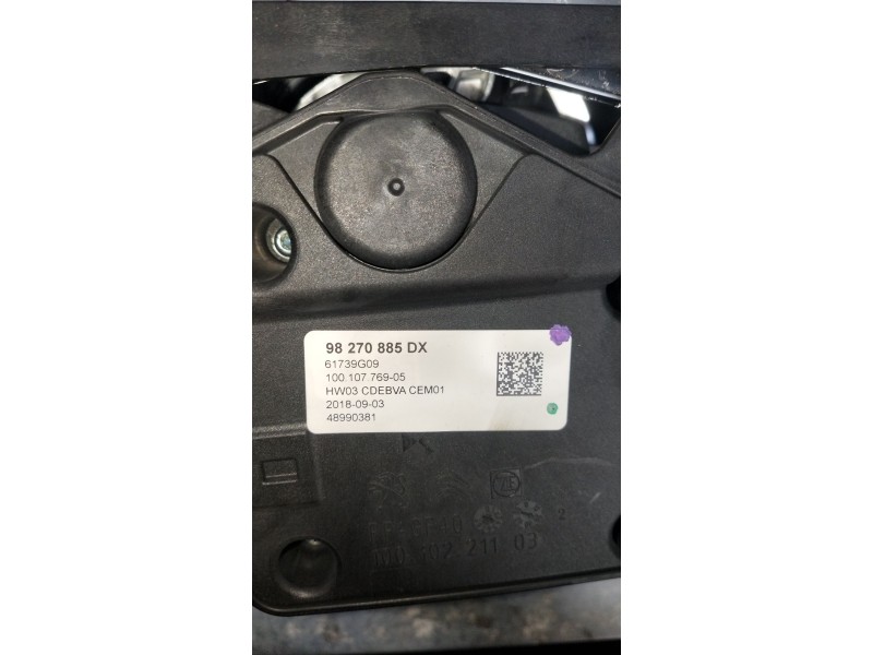 Recambio de palanca cambio para citroën c5 aircross (ac_, aj_, ar_, a4_) 2.0 bluehdi 180 (ajehzr) referencia OEM IAM 98270885DX 