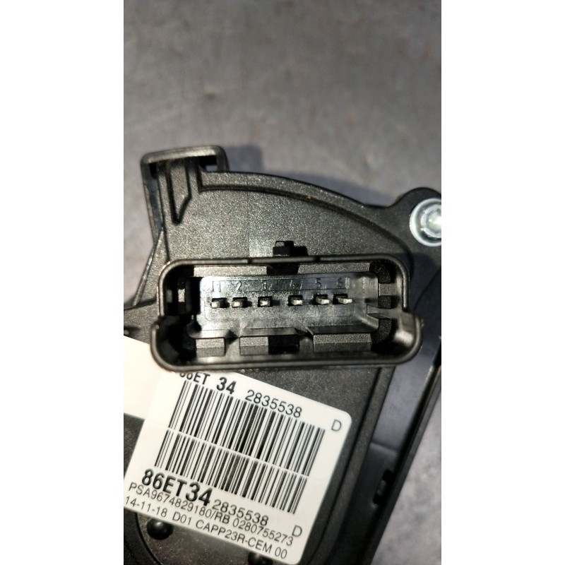 Recambio de potenciometro pedal para citroën c5 aircross (ac_, aj_, ar_, a4_) 2.0 bluehdi 180 (ajehzr) referencia OEM IAM 967482