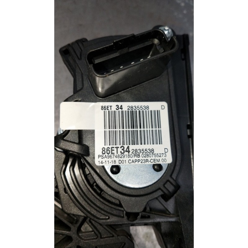 Recambio de potenciometro pedal para citroën c5 aircross (ac_, aj_, ar_, a4_) 2.0 bluehdi 180 (ajehzr) referencia OEM IAM 967482