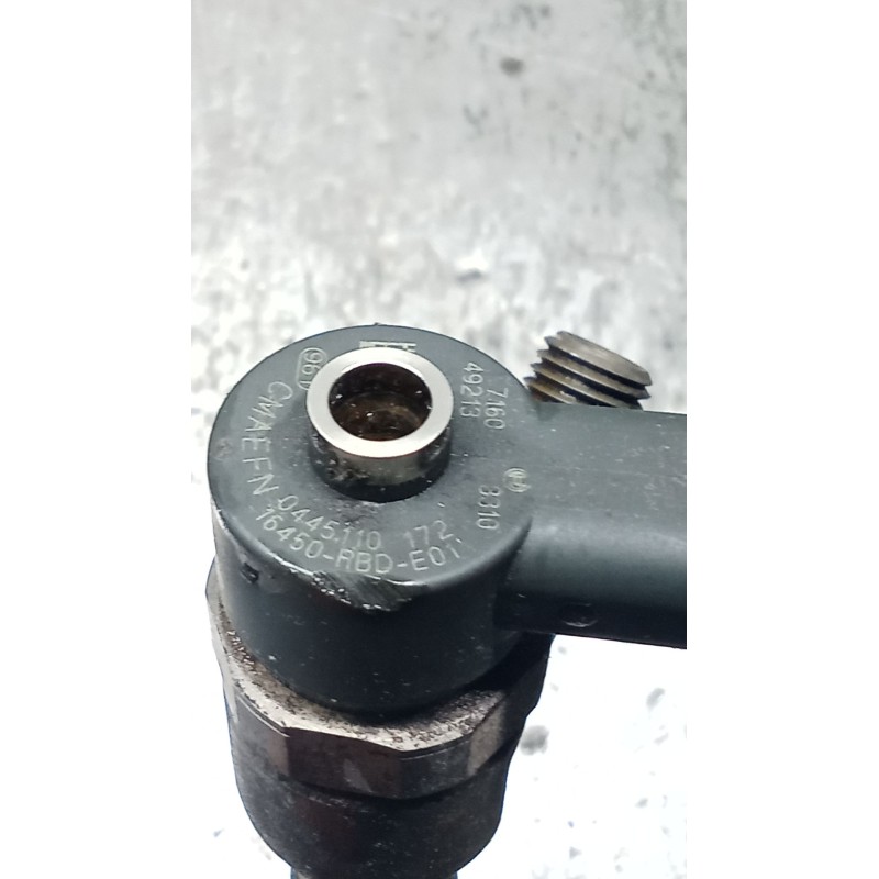 Recambio de inyector para honda accord vii (cl, cn) 2.2 i-ctdi (cn1) referencia OEM IAM 16450RBDE01 0445110172 BOSCH