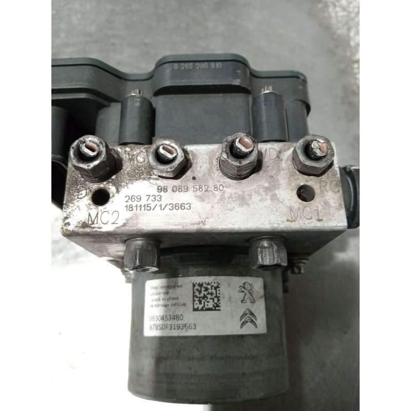 Recambio de abs para citroën c5 aircross (ac_, aj_, ar_, a4_) 2.0 bluehdi 180 (ajehzr) referencia OEM IAM 0265956352 9808958280 