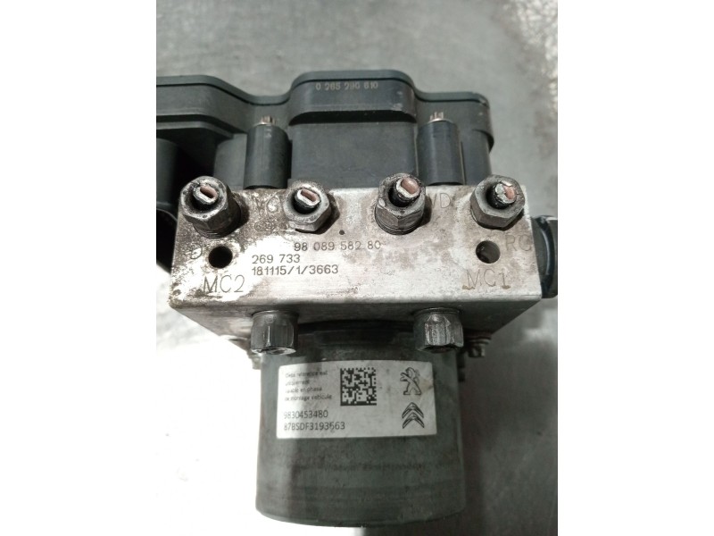 Recambio de abs para citroën c5 aircross (ac_, aj_, ar_, a4_) 2.0 bluehdi 180 (ajehzr) referencia OEM IAM 0265956352 9808958280 