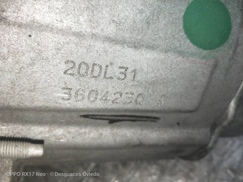 Recambio de caja cambios para citroen c5 berlina 2.0 hpi exclusive referencia OEM IAM 20DL31 3604230A 