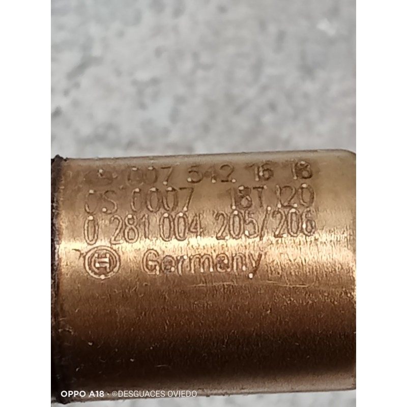 Recambio de sonda lambda para mercedes-benz clase c coupé (c205) c 220 d (205.304) referencia OEM IAM 0075421618 0281004205206 