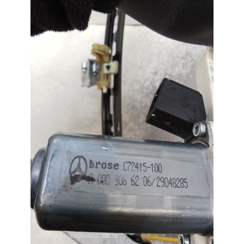 Recambio de elevalunas delantero derecho para mercedes-benz clase c coupé (c205) c 220 d (205.304) referencia OEM IAM A205720662