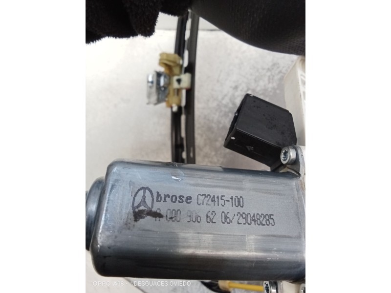 Recambio de elevalunas delantero derecho para mercedes-benz clase c coupé (c205) c 220 d (205.304) referencia OEM IAM A205720662