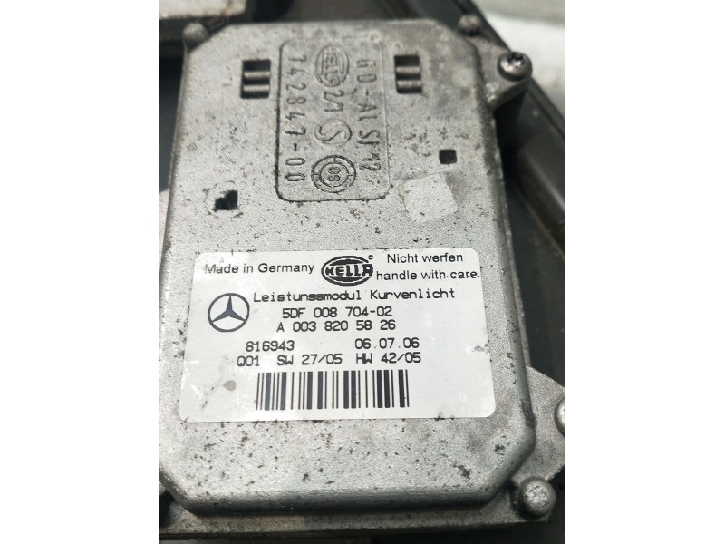 Recambio de faro derecho para mercedes-benz clase m (w164) 320 / 350 cdi (164.122) referencia OEM IAM A0038205826 5DF00870402 XE