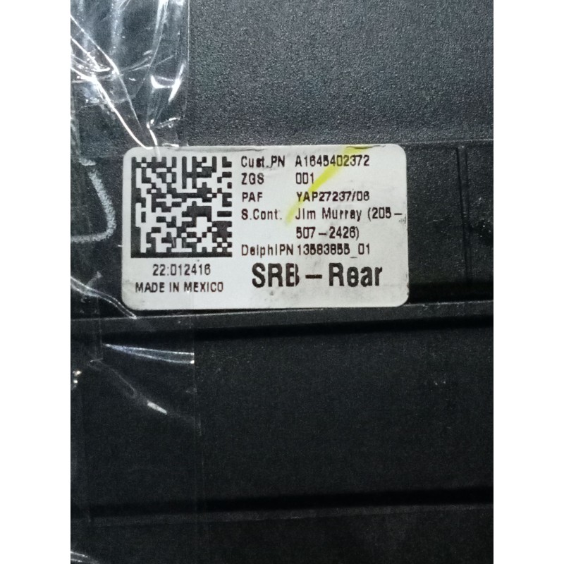 Recambio de caja reles / fusibles para mercedes-benz clase m (w164) 320 / 350 cdi (164.122) referencia OEM IAM A1645402372  