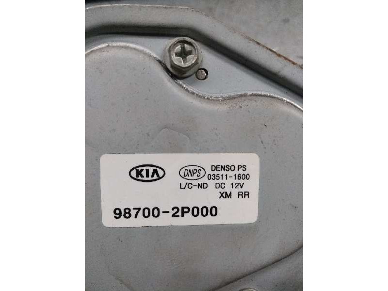 Recambio de motor limpia trasero para kia sorento 2.2 crdi cat referencia OEM IAM 035111600 987002P000 