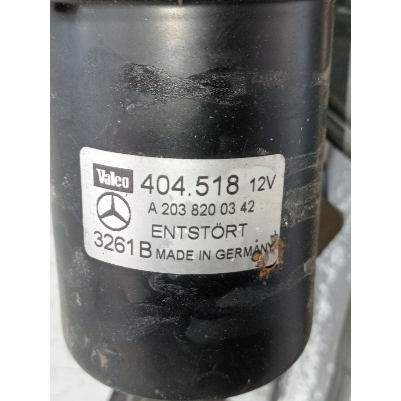 Recambio de motor limpia delantero para mercedes-benz clase c (w203) c 270 cdi (203.016) referencia OEM IAM A2038200342 404518 