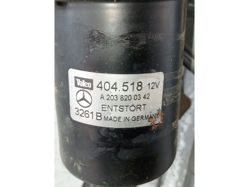 Recambio de motor limpia delantero para mercedes-benz clase c (w203) c 270 cdi (203.016) referencia OEM IAM A2038200342 404518 