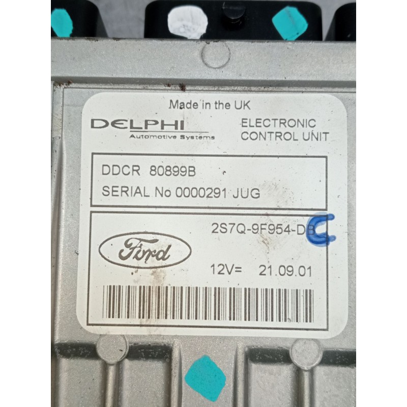 Recambio de centralita motor uce para ford mondeo iii sedán (b4y) 2.0 tdci referencia OEM IAM 2S7Q9F954DB  