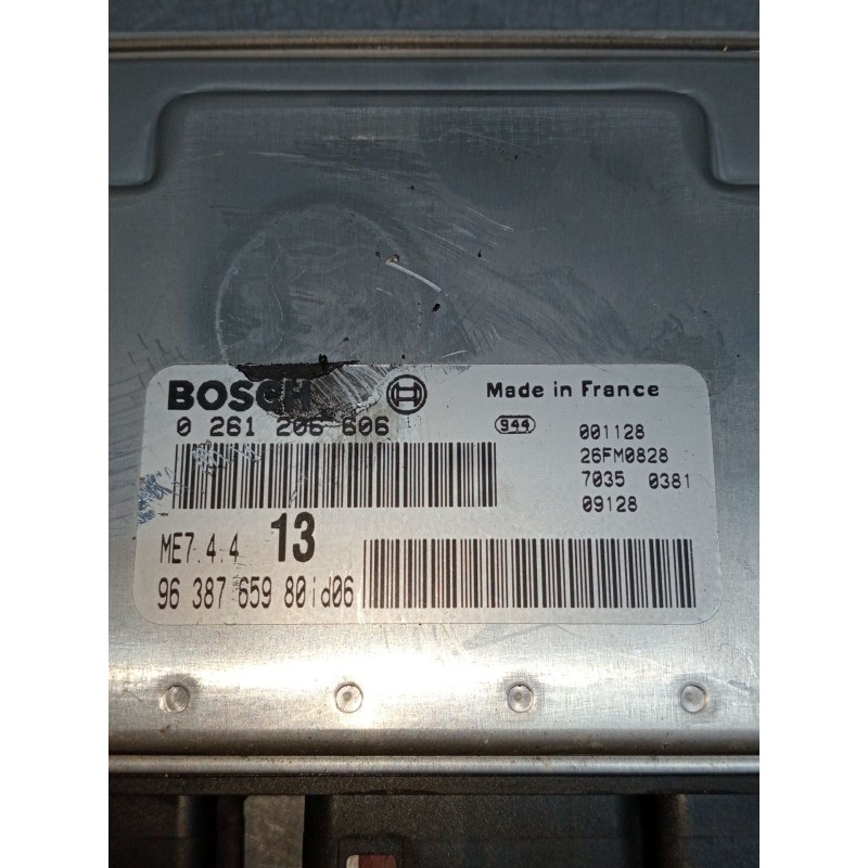 Recambio de centralita motor uce para citroën xsara (n1) 1.6 16v referencia OEM IAM 0261206606 9638765980 
