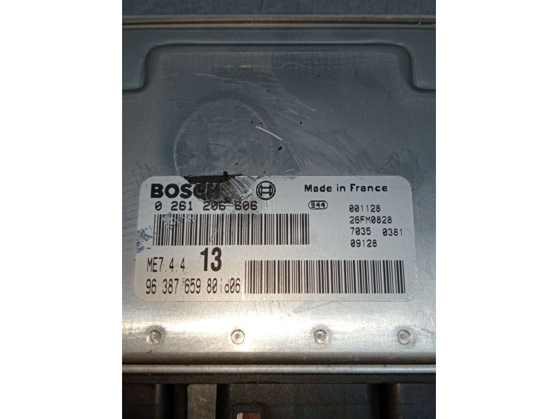 Recambio de centralita motor uce para citroën xsara (n1) 1.6 16v referencia OEM IAM 0261206606 9638765980 