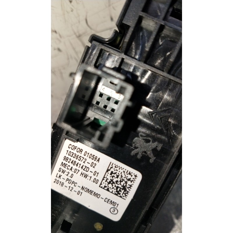 Recambio de mando elevalunas delantero izquierdo para citroën c5 aircross (ac_, aj_, ar_, a4_) 2.0 bluehdi 180 (ajehzr) referenc