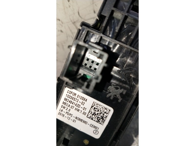 Recambio de mando elevalunas delantero izquierdo para citroën c5 aircross (ac_, aj_, ar_, a4_) 2.0 bluehdi 180 (ajehzr) referenc