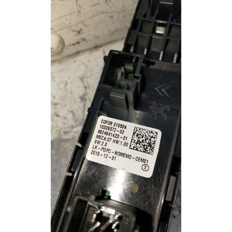 Recambio de mando elevalunas delantero izquierdo para citroën c5 aircross (ac_, aj_, ar_, a4_) 2.0 bluehdi 180 (ajehzr) referenc