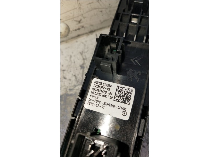 Recambio de mando elevalunas delantero izquierdo para citroën c5 aircross (ac_, aj_, ar_, a4_) 2.0 bluehdi 180 (ajehzr) referenc